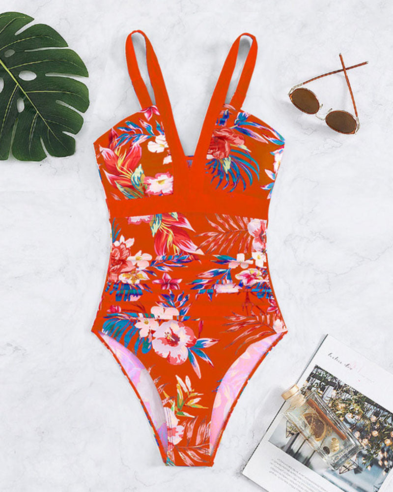 Lila | Floral Swimsuit