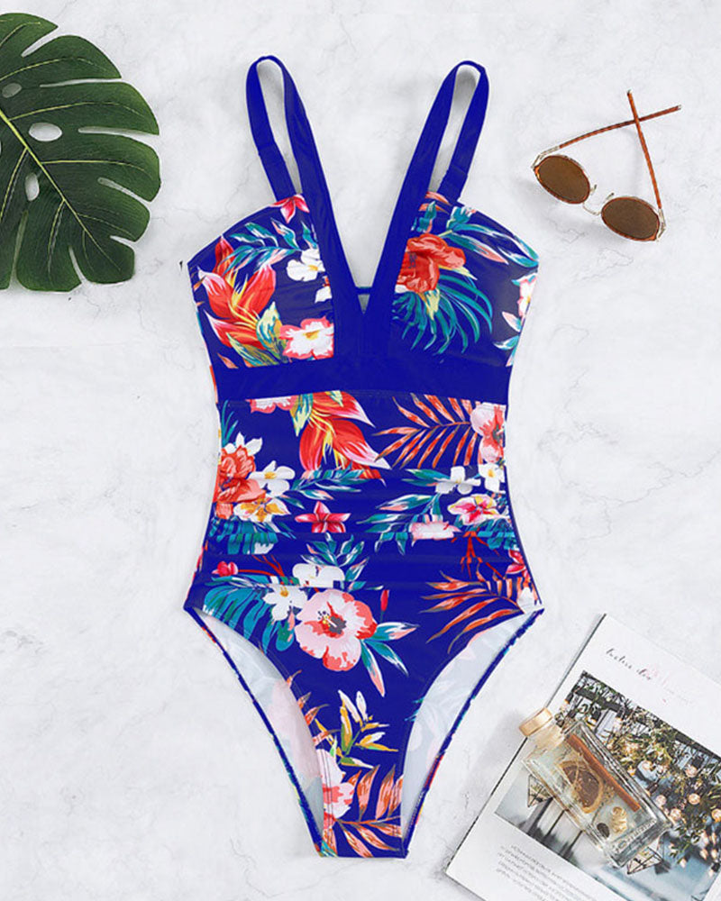 Lila | Floral Swimsuit