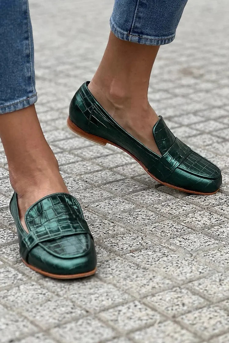 CROCODILE EFFECT LOAFER |