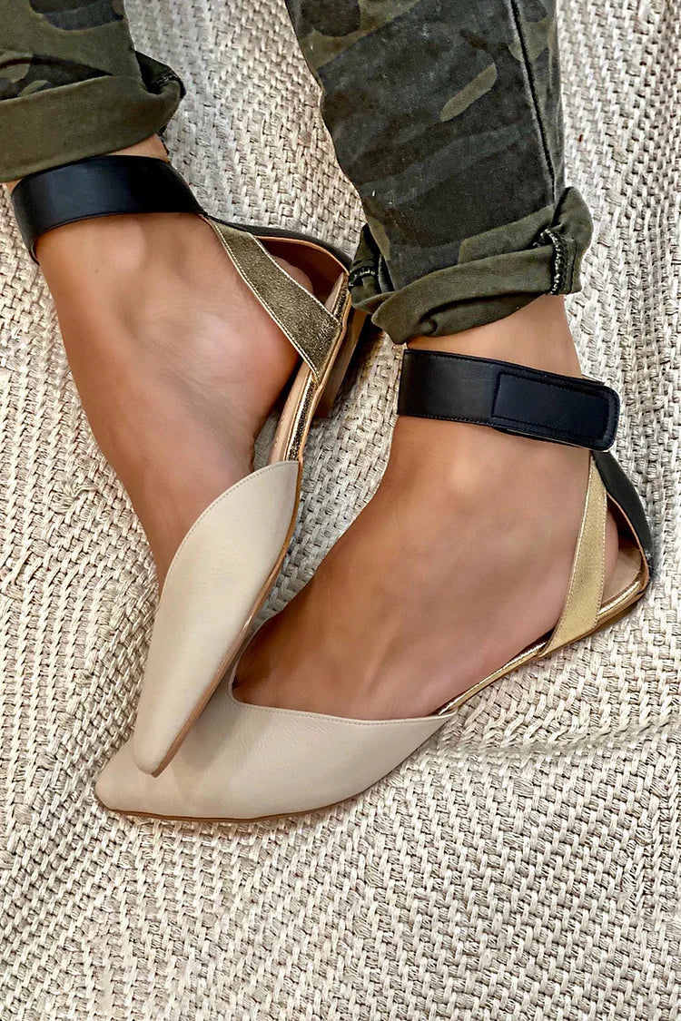 Mila | Two-Tone Modern Flats
