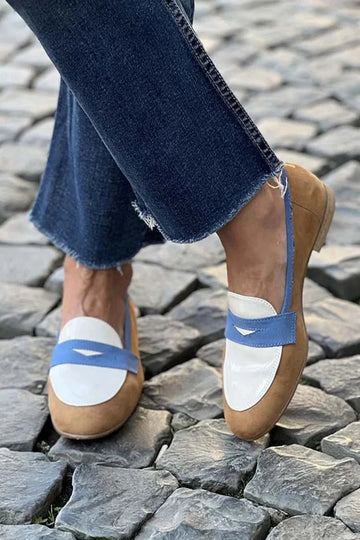 COLOR|BLOCK LOAFERS