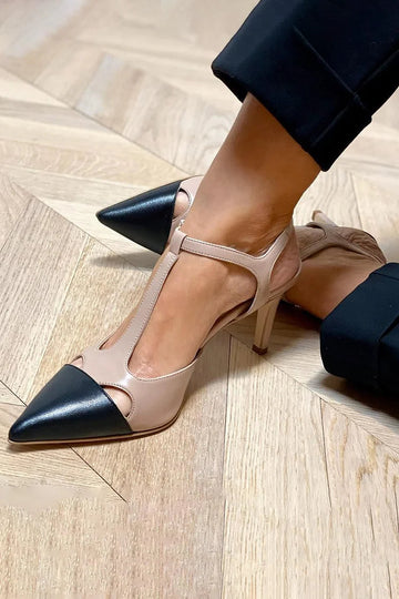 Evrardine | Bicolor Pointed Pump