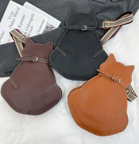Aria Sling Charm | Chic Cat-Themed Sling Bag
