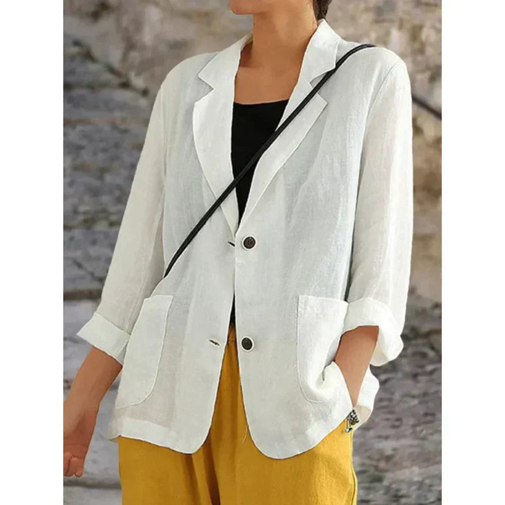Valeria | Lightweight Blazer with Rolled Sleeves