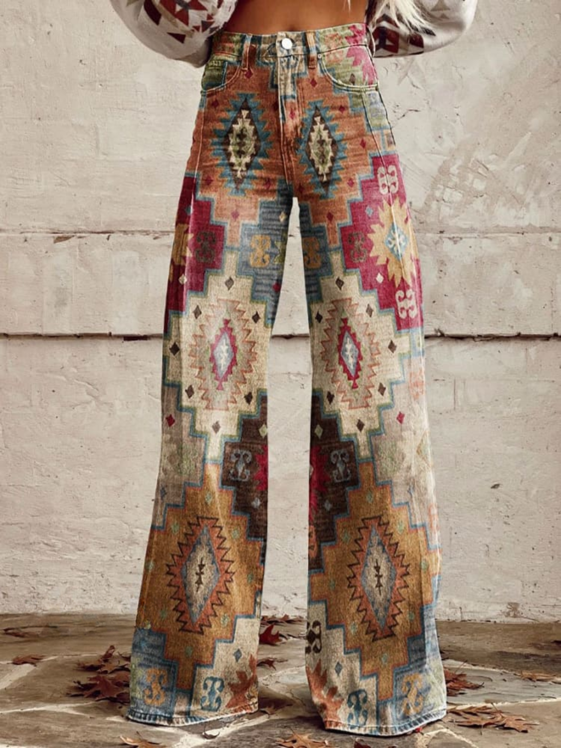 Charlotte | Luxe Vintage Wide Leg Trousers