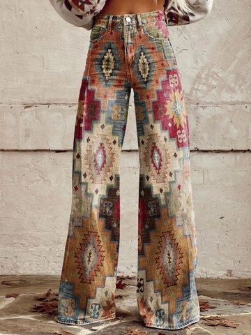 Charlotte | Luxe Vintage Wide Leg Trousers
