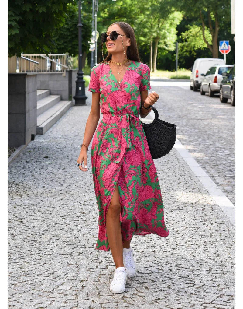 Ava | Chic Floral Elegance Dress