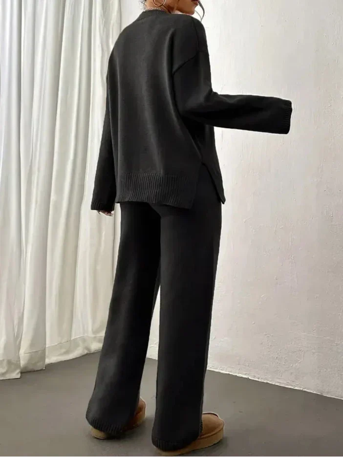 Sophie | Cozy Ribbed Knit Jumpsuit