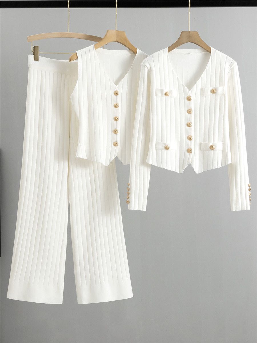 Isabella | Chic Knitted Vest Co-Ord Set