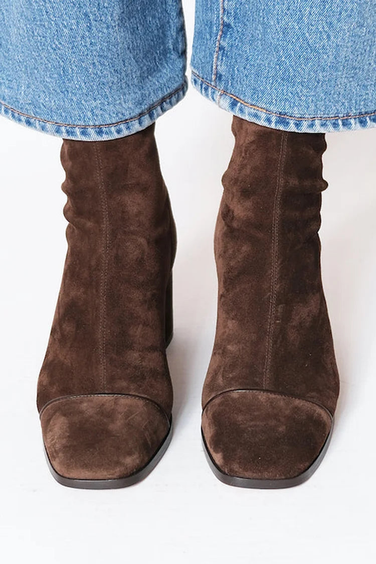 SQUARE TOE HEELED BOOTS |
