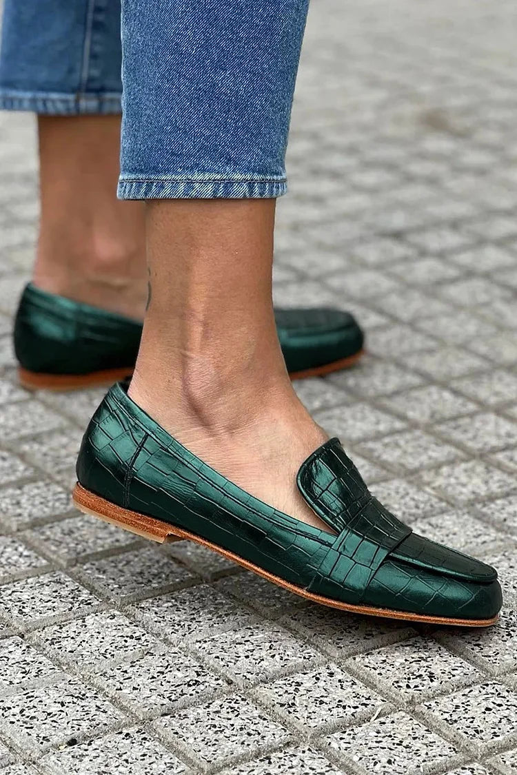 CROCODILE EFFECT LOAFER |