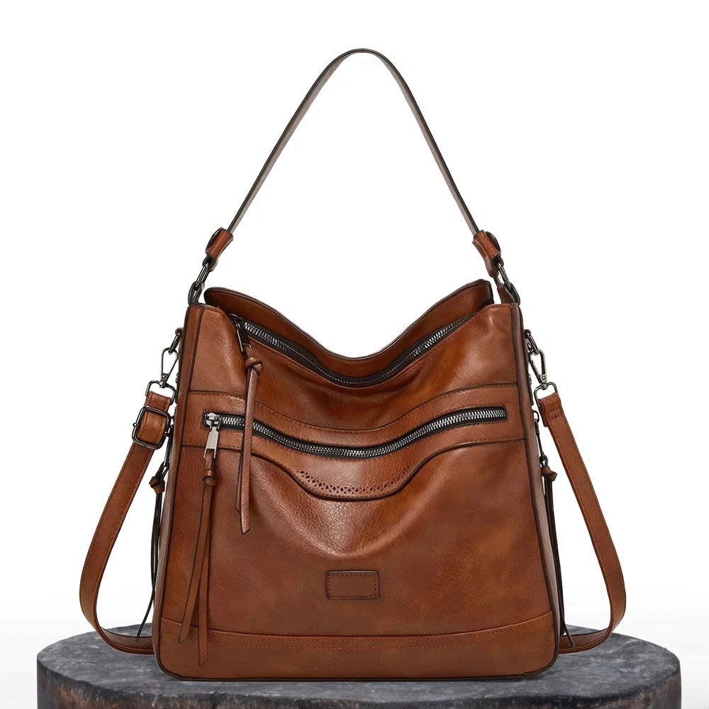 Lila Retro Elegance | Shoulder Bag