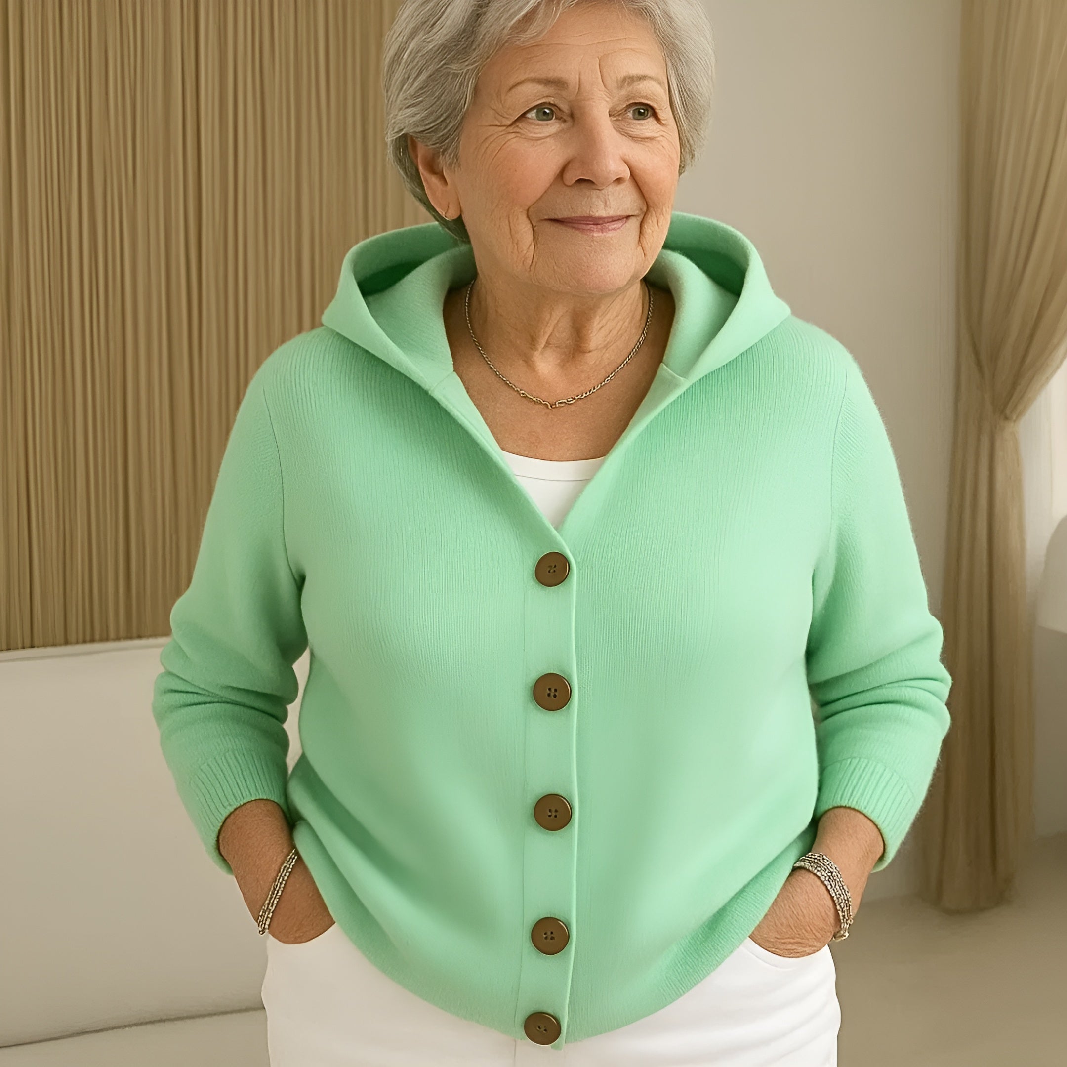 Freja | Soft Cotton Cardigan