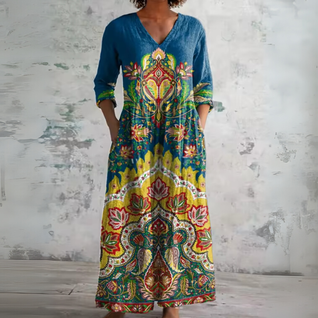 Roxy | Vintage Floral Maxi Dress