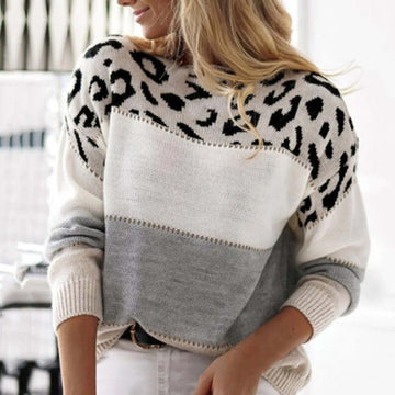 Penelope | Chic Leopard Print Sweater