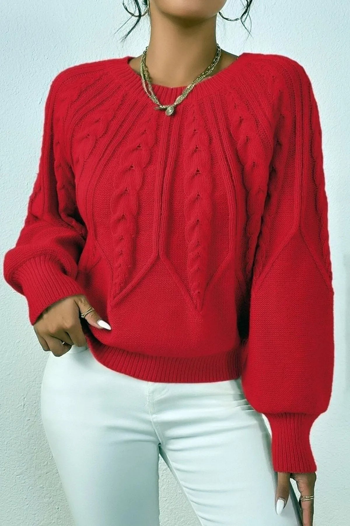 Liam | Cozy Cable Knit Sweater