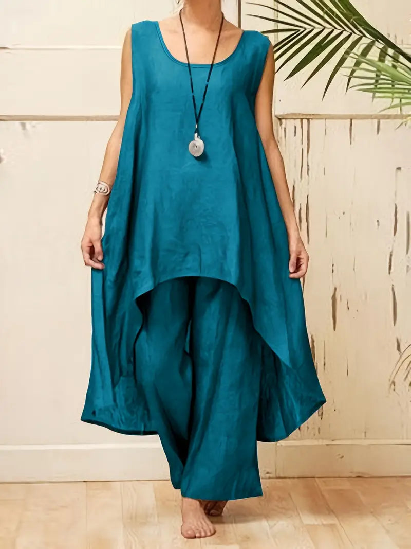 Sophia | Chic Linen Ensemble