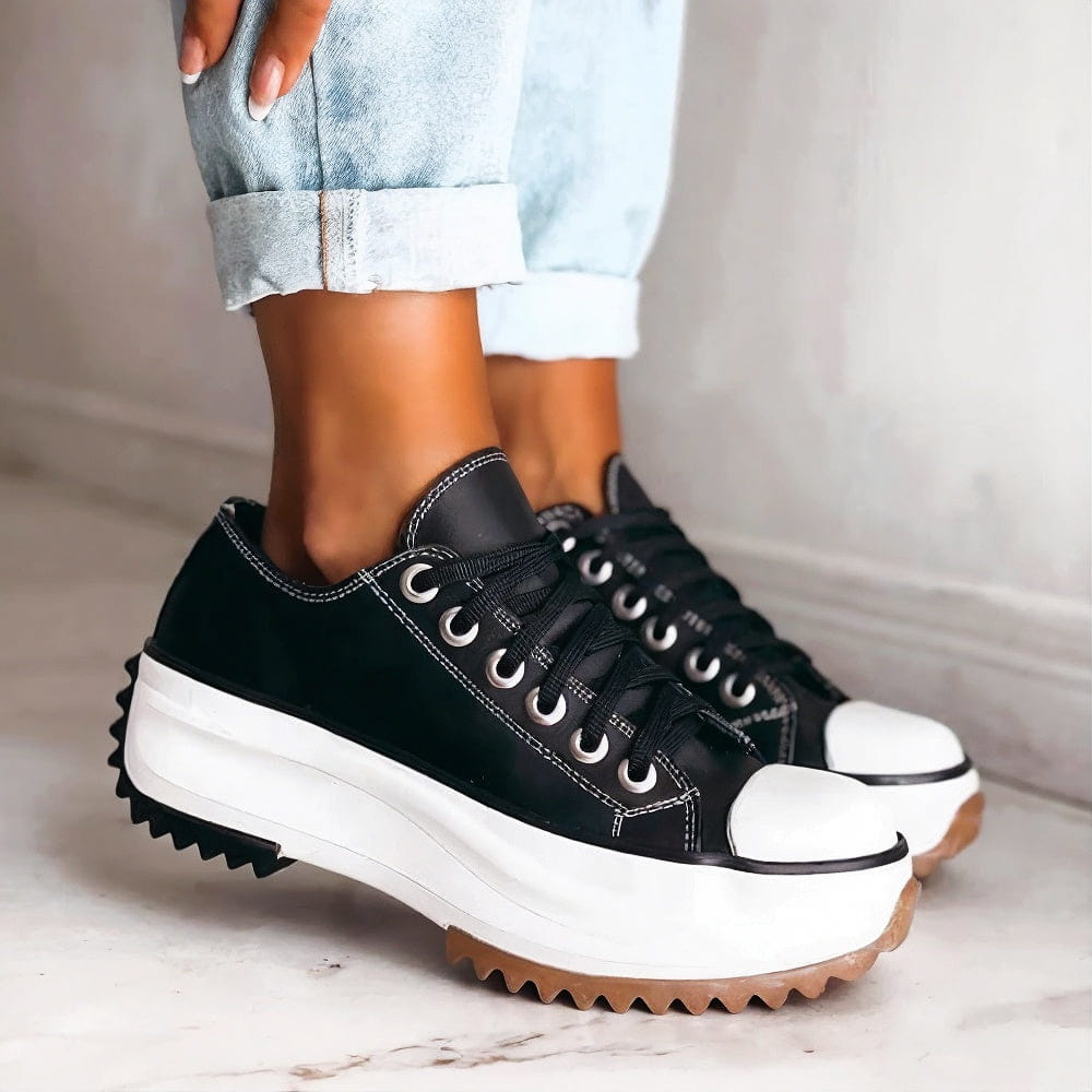 Elisa | Platform Sneakers made of Leather