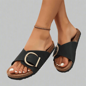 Maya | Buckle Slide Sandals