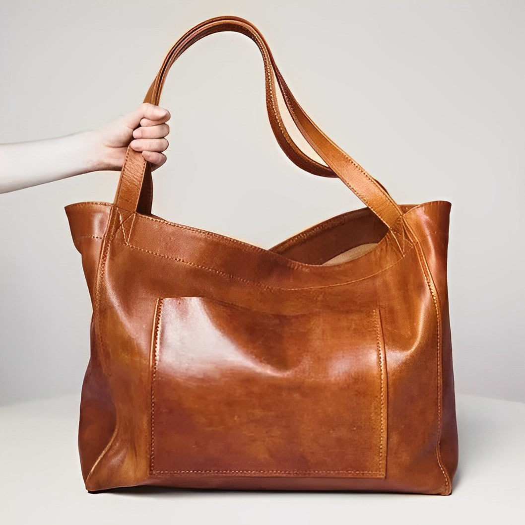 Isabella | Classic Leather Shoulder Bag