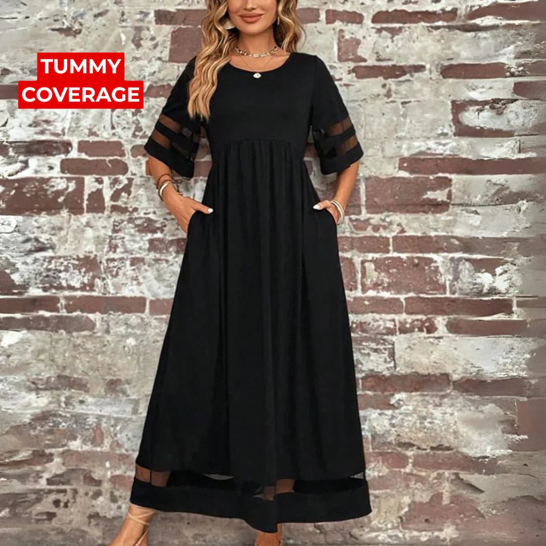 Maris | Elegant Tummy Coverage Dress