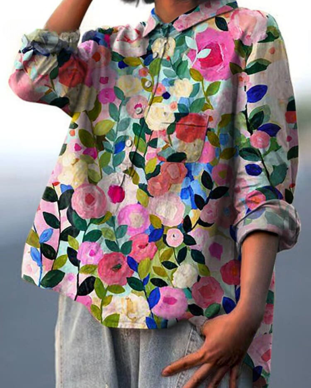 Donna | Floral Print Blouse
