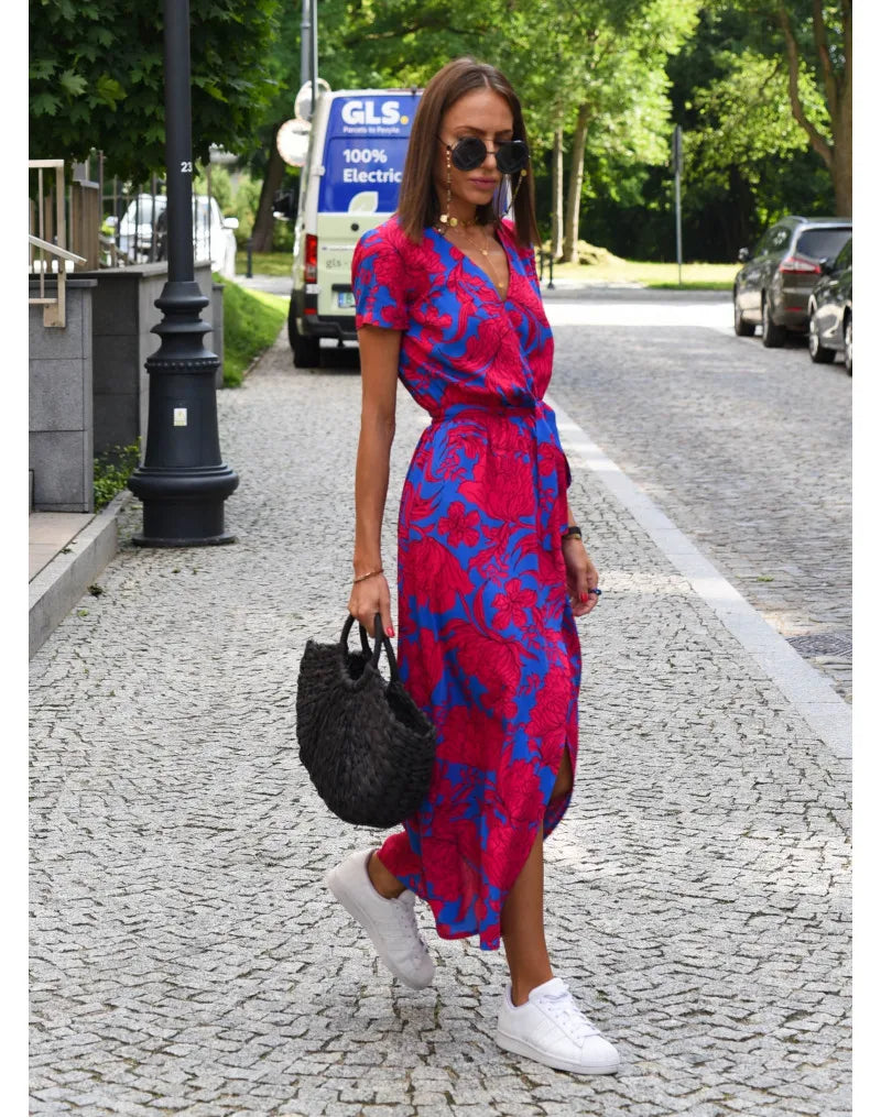 Ava | Chic Floral Elegance Dress
