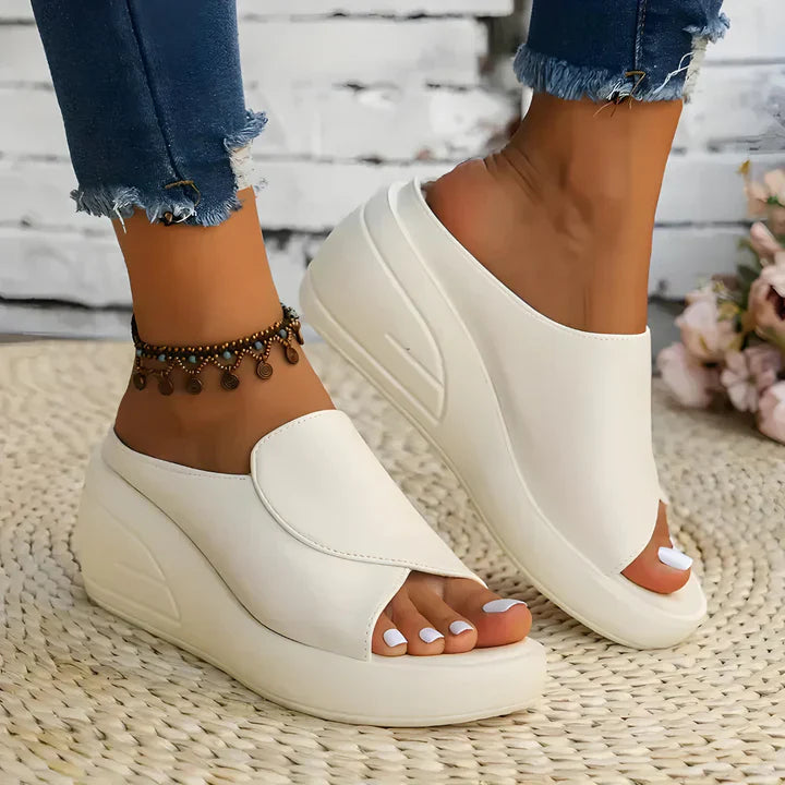 Eliza | Orthopedic Slip-on Wedge Sandals