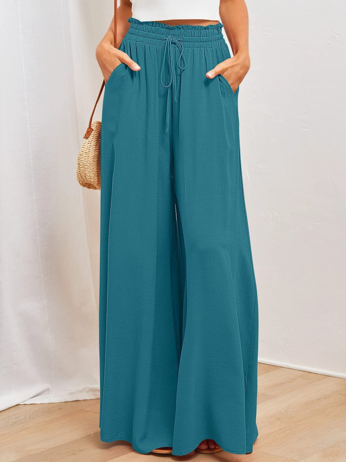 Sophia | Chic Wide Leg Trousers