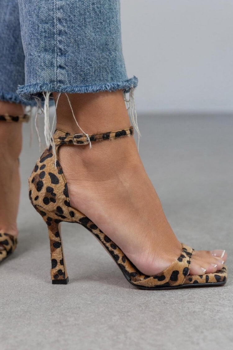 Jade | Leopard Print Heels