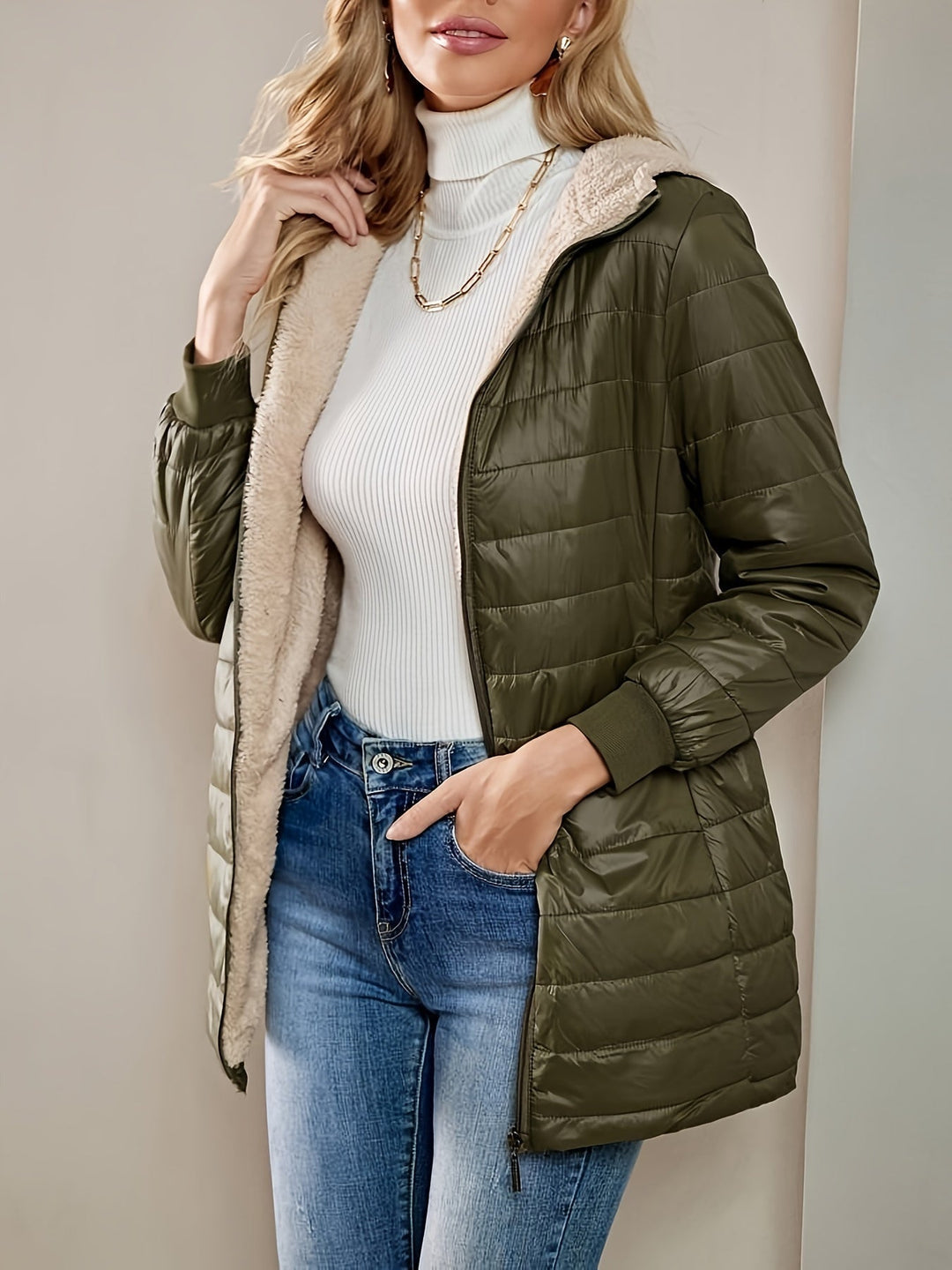 Alyssa | Cozy Casual Thermal Long Coat