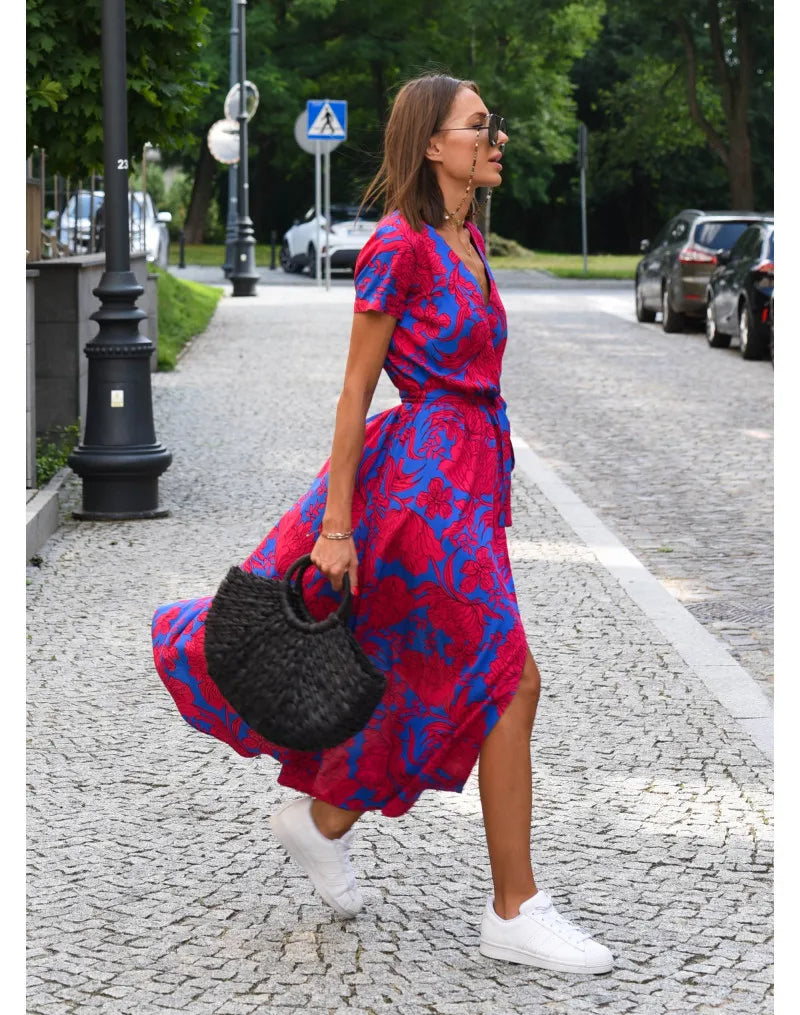 Ava | Chic Floral Elegance Dress