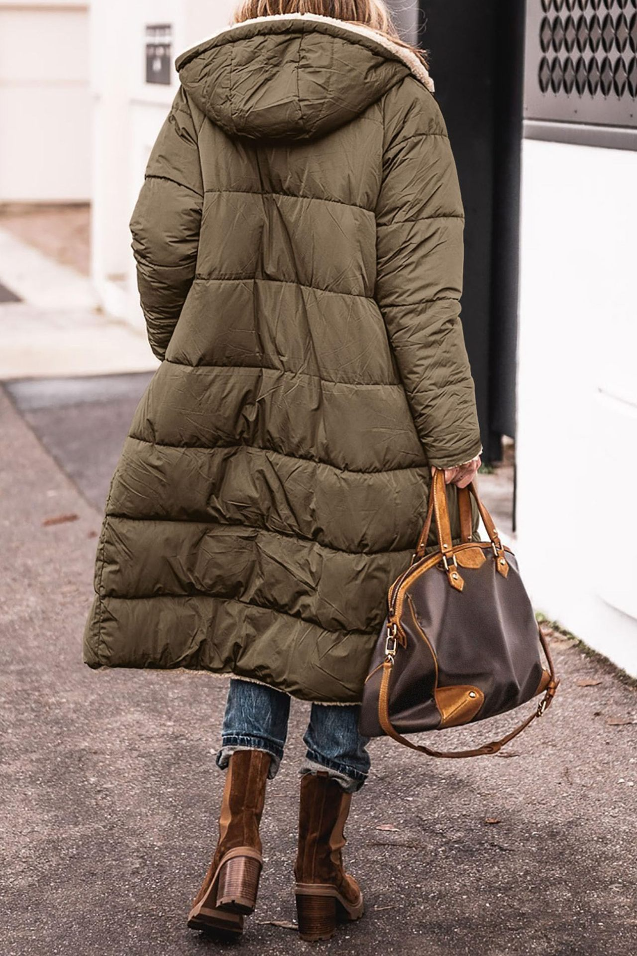 Johna | Luxe Reversible Sherpa Coat