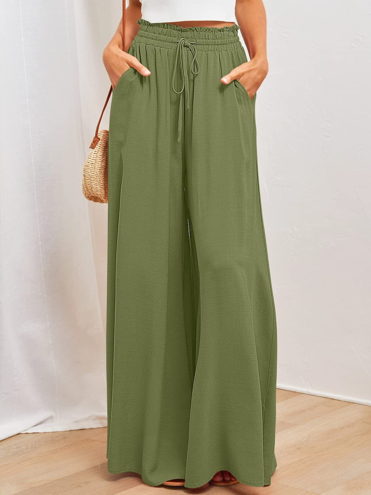 Sophia | Chic Wide Leg Trousers