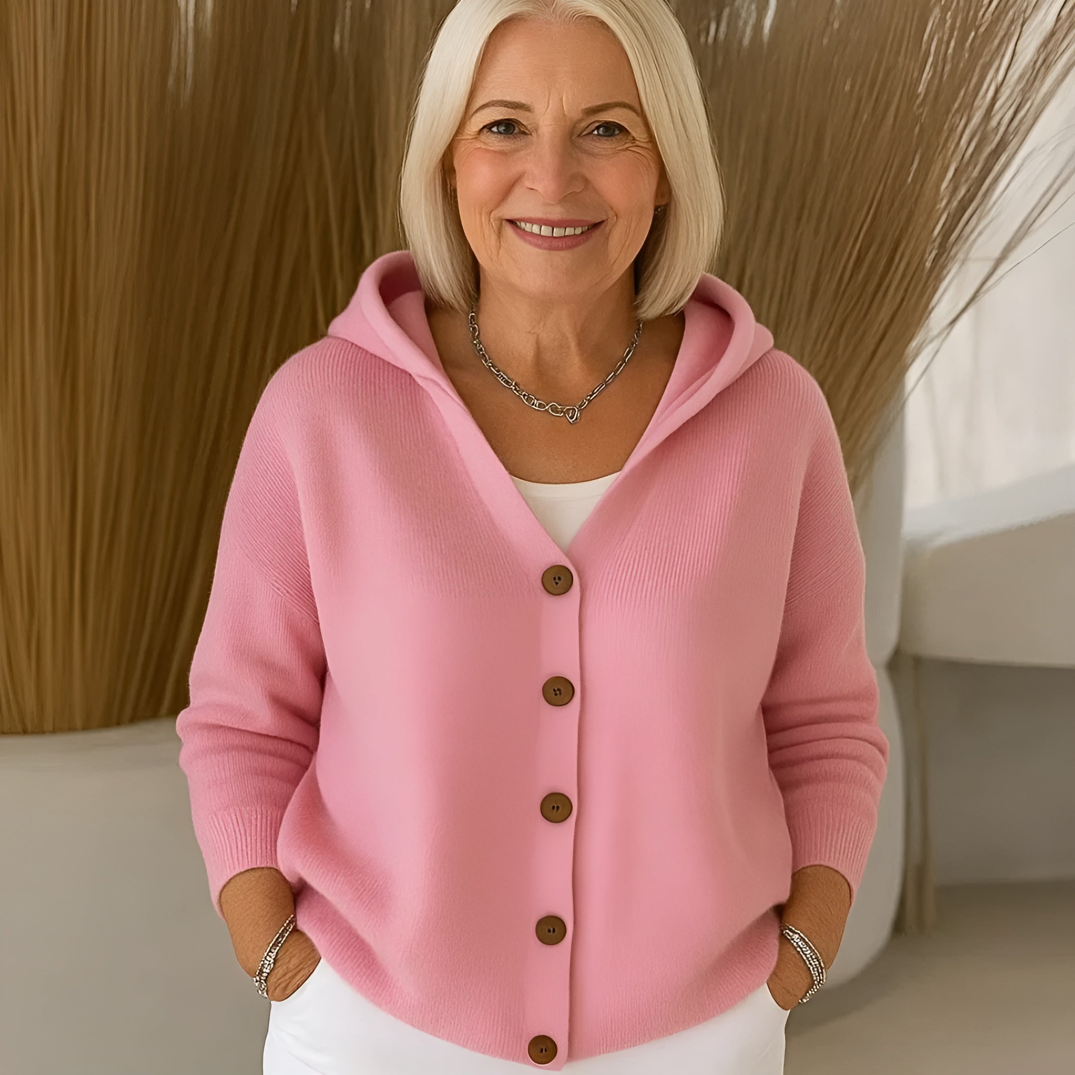 Freja | Soft Cotton Cardigan