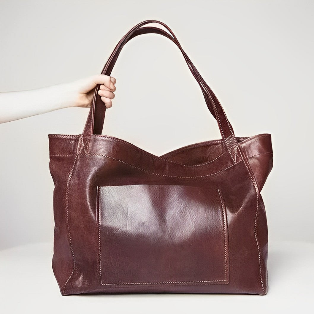 Isabella | Classic Leather Shoulder Bag