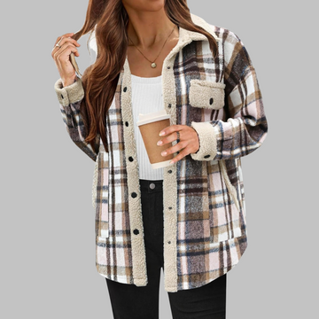 Zeny | Classic Long Sleeve Button Down Jacket