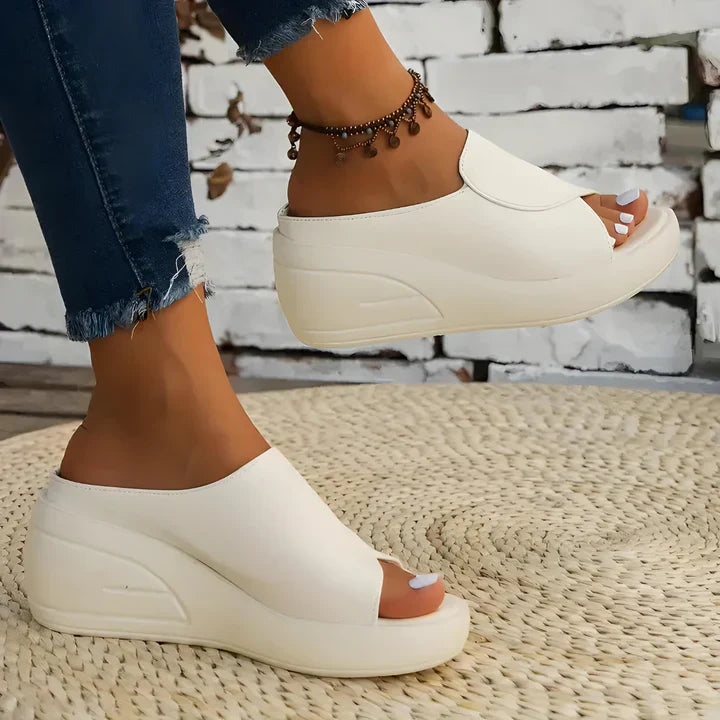 Eliza | Orthopedic Slip-on Wedge Sandals