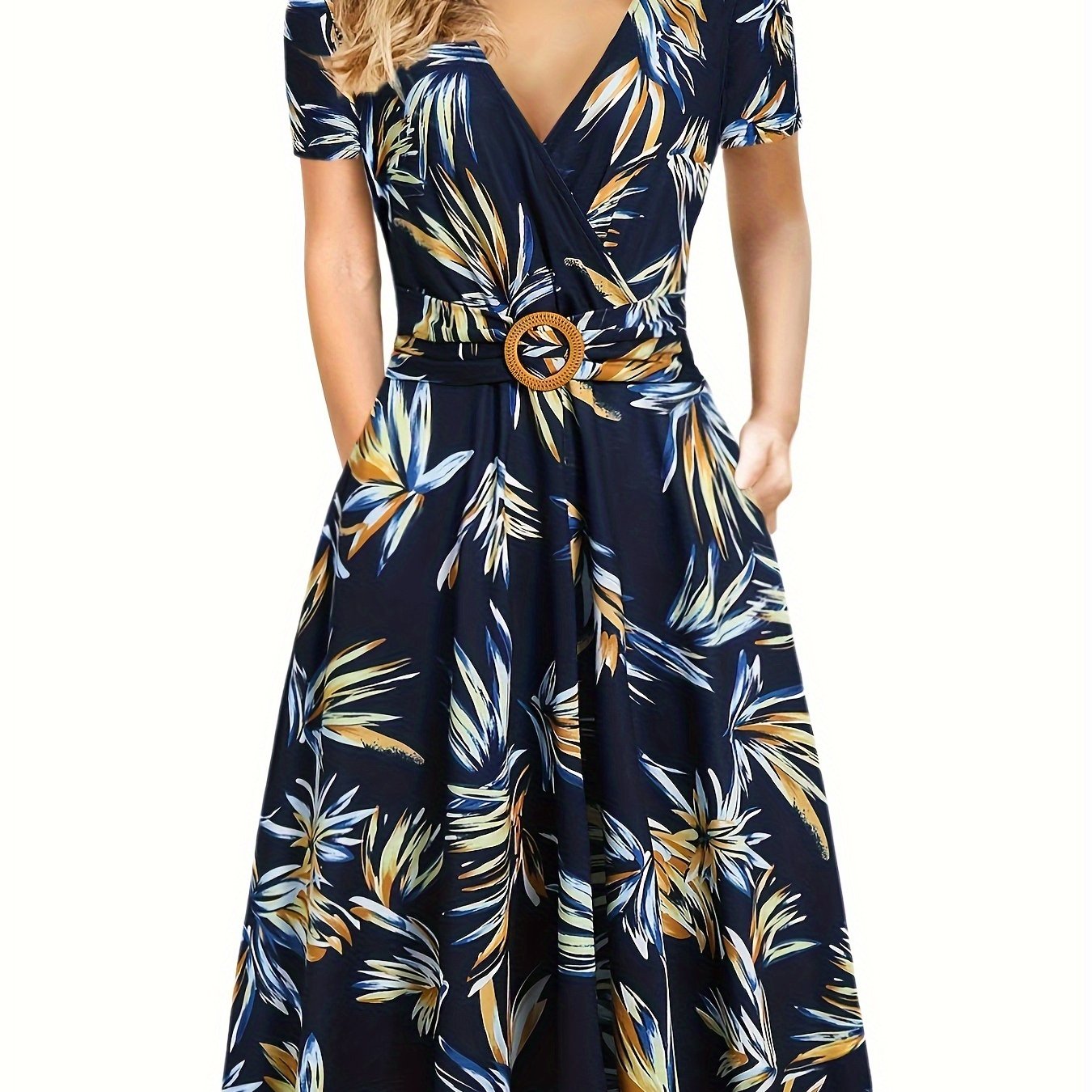 Emma | Chic Tropical Dress