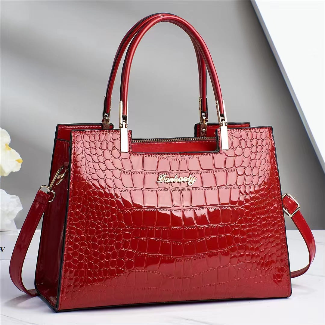 Brooklyn Shine | Croc-Embossed Luxury Bag
