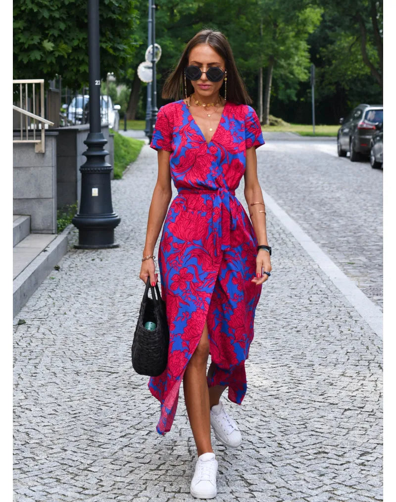 Ava | Chic Floral Elegance Dress