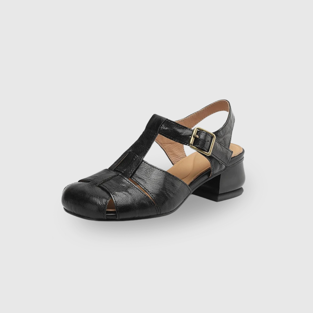 Coralia Chunky Heel Shoes |