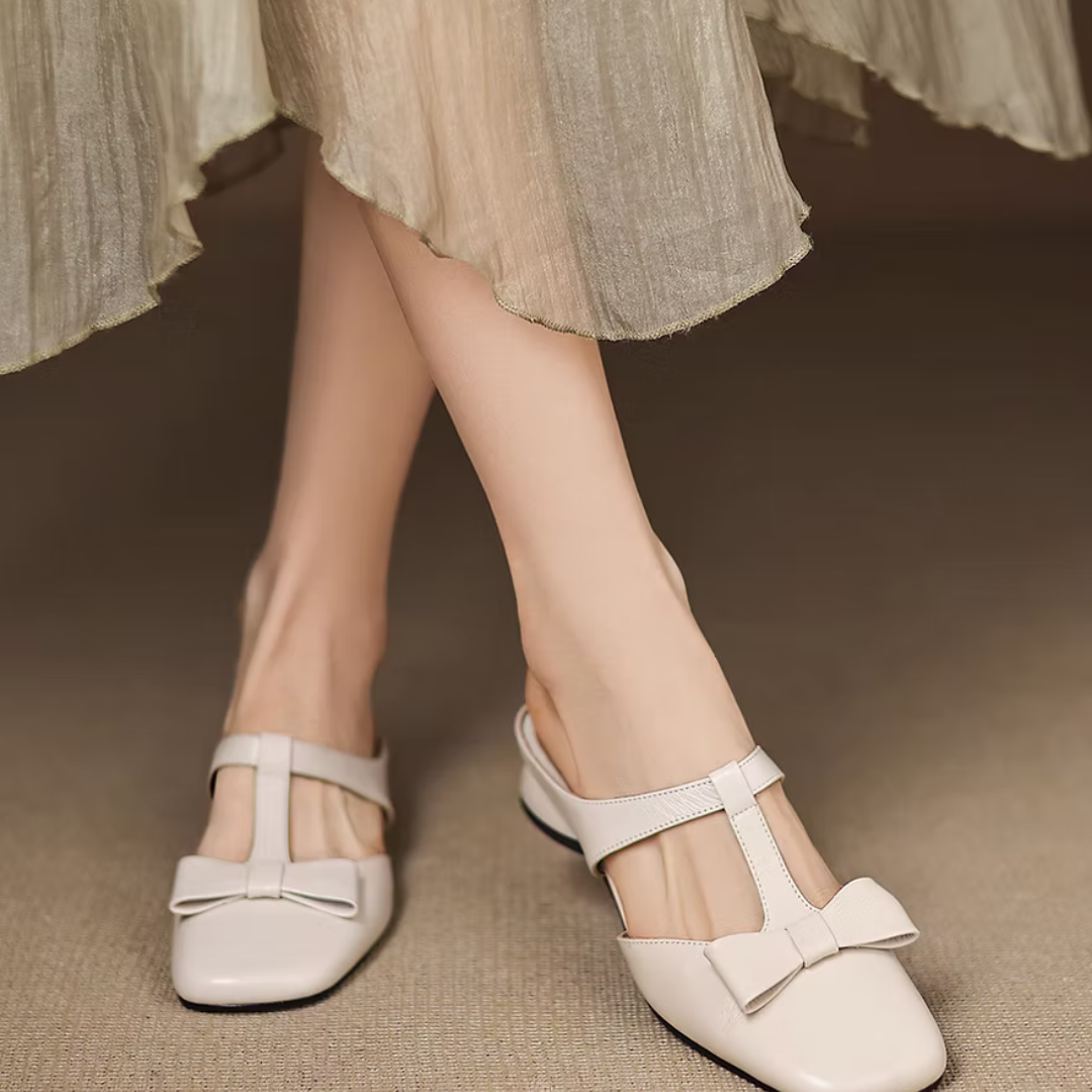 Lina Square Toe Slippers |