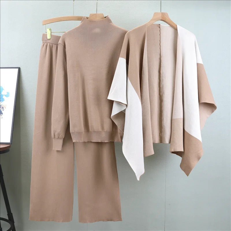 Alyssa | Chic Knitted Three-Piece Set