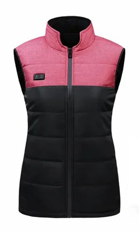 Layla | Enhanced Two-Touch Heated Vest with 15 Heat Zones and LED Controller