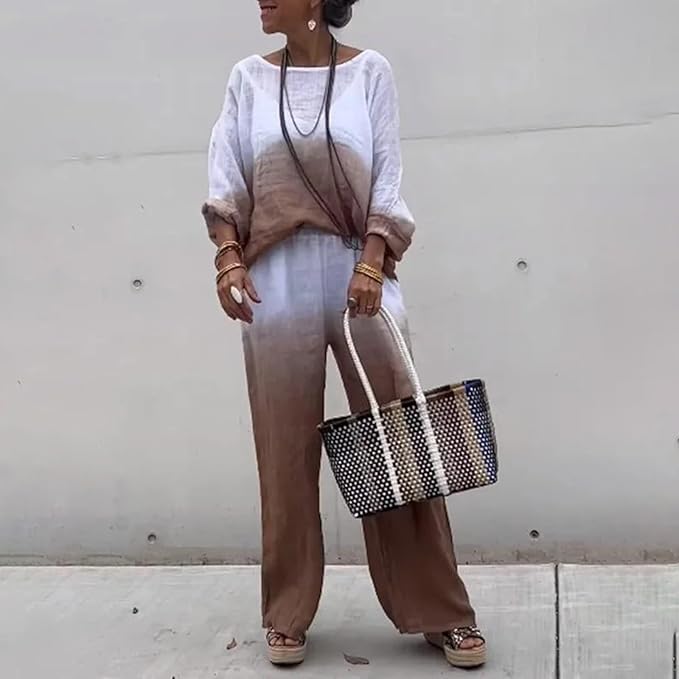 Olivia | Cozy Chic Relaxed Shirt and Pant Ensemble