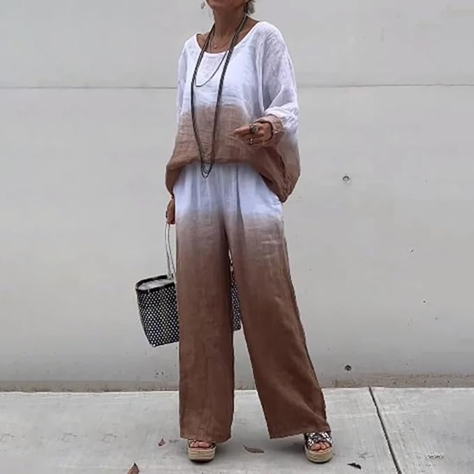 Olivia | Cozy Chic Relaxed Shirt and Pant Ensemble