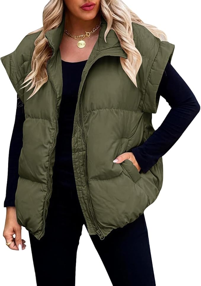 Charlotte | Cozy Short Sleeve Puffer Jacket