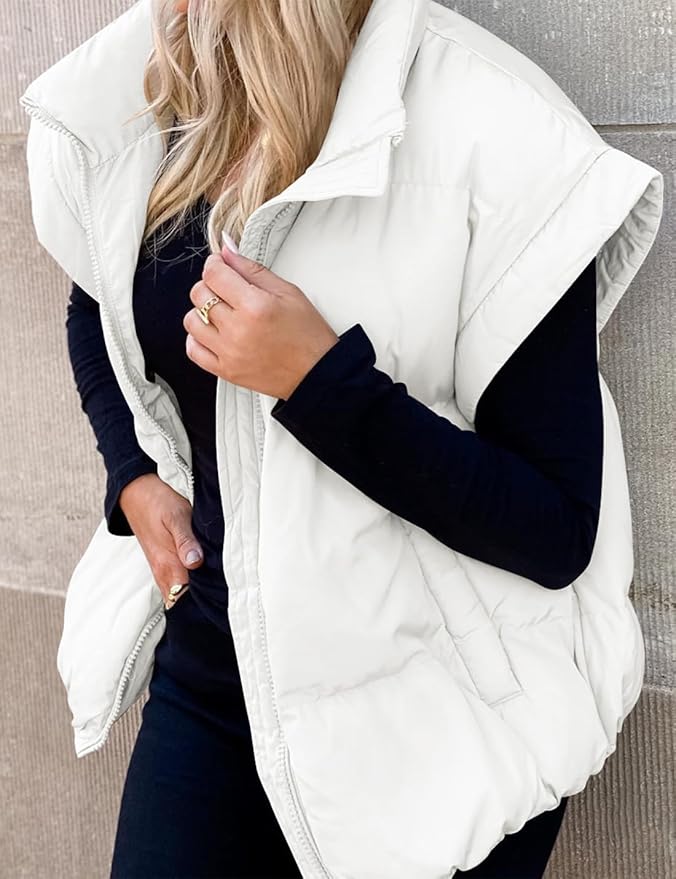 Charlotte | Cozy Short Sleeve Puffer Jacket