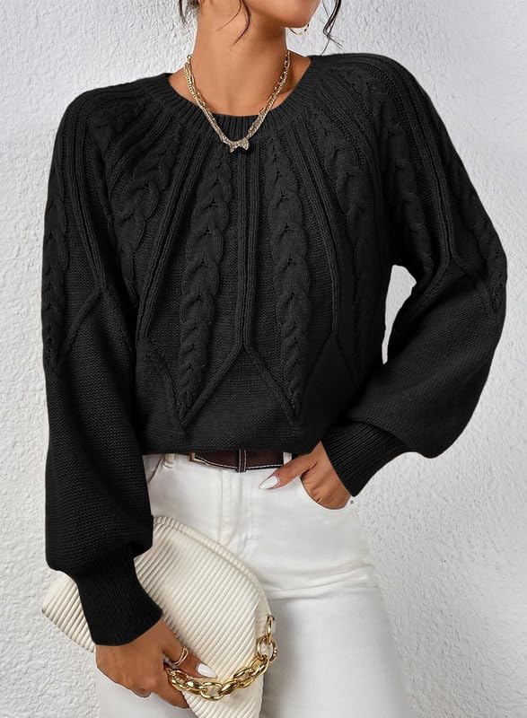 Liam | Cozy Cable Knit Sweater